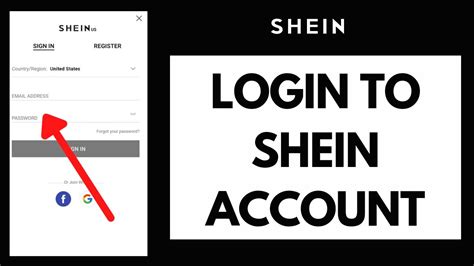 SHEIN us login